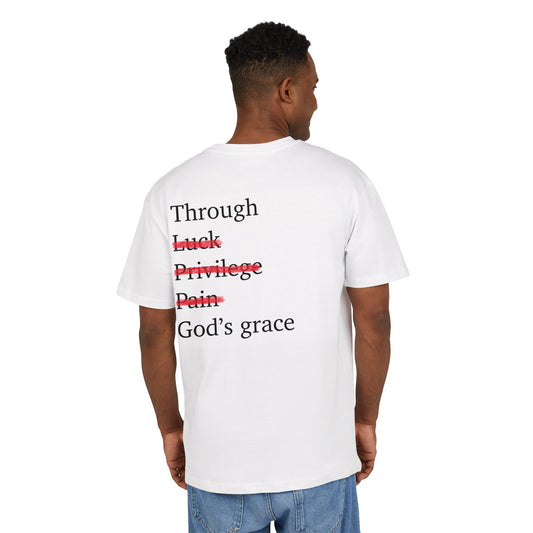 Through - T-Shirt Cotton White