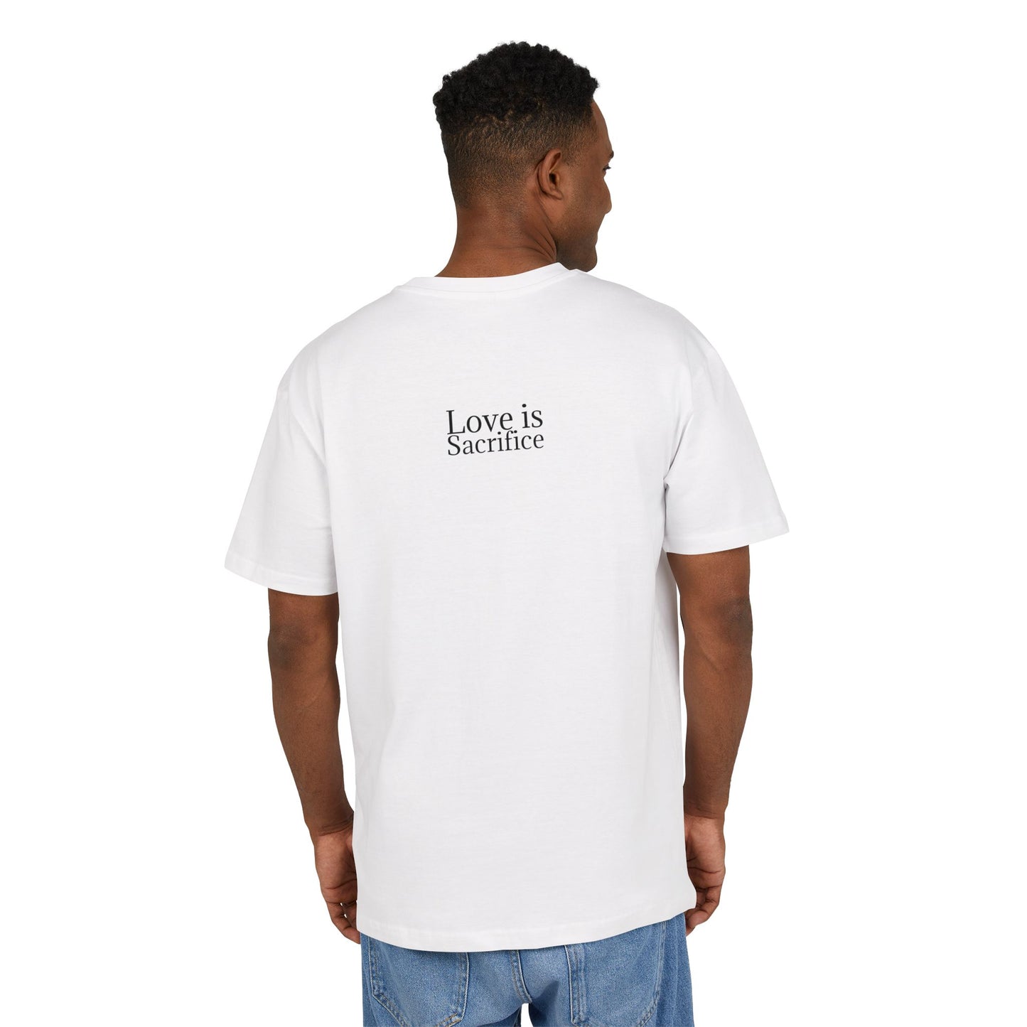 Love - T-Shirt Cotton White